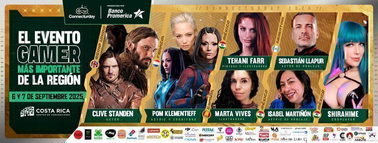 Pom Klementieff y Clive Standen lideran el universo geek en ConnecturDay 2025